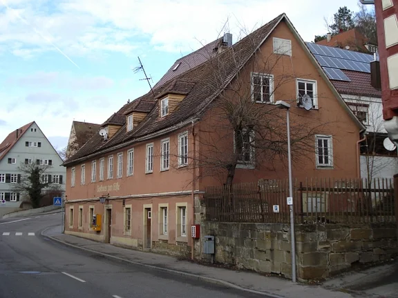 Südansicht, Januar 2008. Foto: Daniel Stihler (StadtA Schwäb. Hall FS 46229)