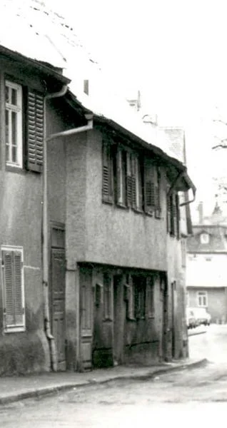 Bild des Hauses um 1970. Foto: Hans Kubach (StadtA SHA FS 01020)