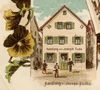 Ausschnitt aus einer Potpourri-Postkarte mit Steinbacher Ansichten, Lithographie, vermutlich aus den 1890er Jahren. Original: Privatbesitz (StadtA Schwäb. Hall DIG 06475)