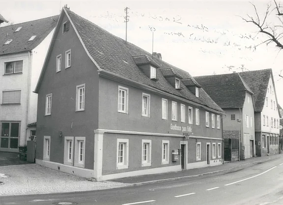 Bild von 1977. Foto: Haller Tagblatt (StadtA Schwäb. Hall FS 06443)