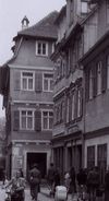 Bild um 1950. Foto: Adolf Schumacher (StadtA Schwäb. Hall FS 49785)