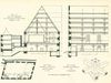 Plan des „Neubaus“ nach der Renovierung von 1927/1928, veröffentlicht in: Deutsche Bauzeitung, Jg. 1927, S. 78 (StadtA Schwäb. Hall So StA 9419)