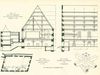 Plan des „Neubaus“ nach der Renovierung von 1927/1928, veröffentlicht in: Deutsche Bauzeitung, Jg. 1927, S. 78 (StadtA Schwäb. Hall So StA 9419)