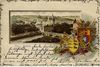 Aufwendige Lithografie-Postkarte um 1890 (StadtA Schwäb. Hall PK 2745)