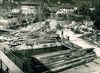 Aufräumarbeiten am Standort der am 15. April 1945 durch Bomben zerstörten Mühle. Ein von Dr. Eduard Krüger geplanter Wiederaufbau kam nicht zustande. Foto: Dr. Eduard Krüger (StadtA Schwäb. Hall 54128).