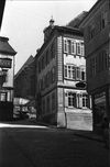 Von der Neuen Straße aus gesehen. Undat., um 1928-1934. Fotograf unbekannt (StadtA Schwäb. Hall DIG 05720, Original: Ivo Lavetti / www.nostalgus.de, alle Rechte vorbehalten)