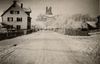 Winterszene in den 1930er Jahren. Fotograf unbekannt, Original in Privatbesitz (StadtA Schwäb. Hall DIG 06262)