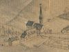 Ausschnitt aus der Stadtansicht von Johann Conrad Körner von 1755. Die Nikolaikapelle ist hier mit einem achteckige Türmchen als Dachreiter abgebildet (StadtA Schwäb. Hall S10/0791)