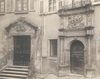 Portale des Stellwag- und Widmanhauses um 1900 (StadtA SHA FS 45184)