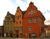 Ostgiebel zum Marktplatz hin zusammen mit dem „Widmanhaus“ (Am Markt 5), Januar 2014. Foto: Dietmar Hencke (StadtA Schwäb. Hall DIG 05315)