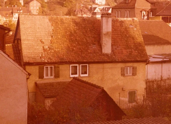 Westansicht, 1980. Foto: Max Frei (StadtA SHA Foto Max Frei Nr. 15)