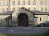 Gefängnisportal von der  Salinenstraße aus, September 2007. Foto: Daniel Stihler (StadtA Schwäb. Hall DIG 0585)