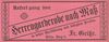 1901 befand sich das Textilgeschäft des F. Geiße im Haus, aus: W. Burkhardt (Bearb.): Adreß- und Geschäfts-Handbuch der Oberamtsstadt Schwäbisch Hall, Schwäbisch Hall 1901, Inseratenanhang, S. 8 (StadtA Schwäb. Hall Bibl. 2947)