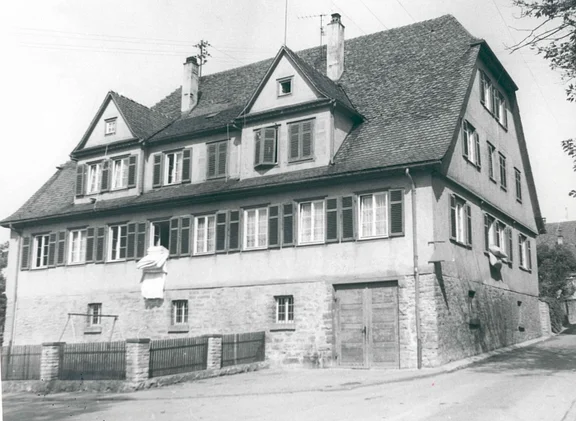 Bild von 1974. Foto: Hans Kubach (StadtA Schwäb. Hall FS 03689)