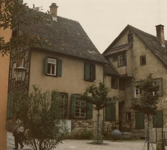 Bild von 1988. Foto: Baurechtsamt (StadtA Schwäb. Hall DIG 3328)