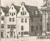 Ausschnitt aus einer Vignette zu einer Stadtansicht um 1850 mit Rathaus. Lithographie von W. Haaf nach F. Bonhöfer, um 1850 (StadtA SHA S10/0712)