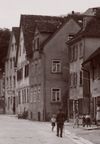 Ausschnitt aus einem Bild vermutlich aus den 1930er Jahren. Foto: Prof. Adolf Schuhmacher (StadtA Schwäb. Hall FS 49807)