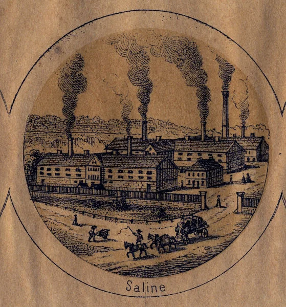 Aus einem Sammeldruck mit Haller Ansichten des Verlags C. Zimmer, Schwäbisch Hall, nach 1862 (StadtA Schwäb. Hall S12/0625)