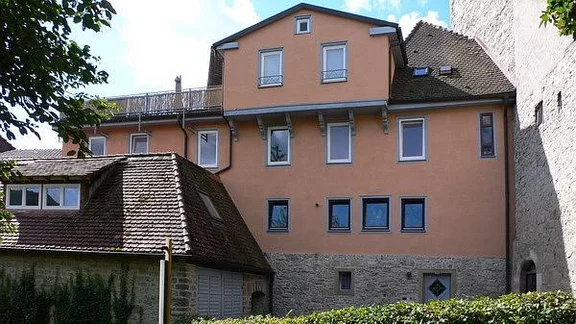 Nordansicht (von außerhalb), August 2007. Foto: Dietmar Hencke (StadtA SHA Server Häuserlexikon)