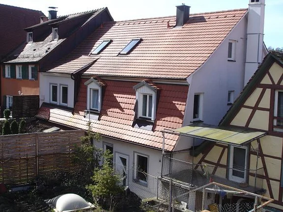 Hinterseite. Bild von 2007 (StadtA SHA Server Häuserlexikon)