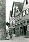 Foto vor Beginn des Umbaus, 1954. Foto: Baurechtsamt Schwäb. Hall (Baurechtsamt Schwäb. Hall, Bauakten)