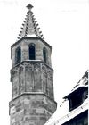 Turm, 1978. Foto: Haller Tagblatt (StadtA Schwäb. Hall FS 08055)