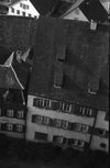 Blick vom Turm der Michaelskirche. Undat., um 1928-1934. Fotograf unbekannt (StadtA Schwäb. Hall DIG 05812, Original: Ivo Lavetti / www.nostalgus.de, alle Rechte vorbehalten)