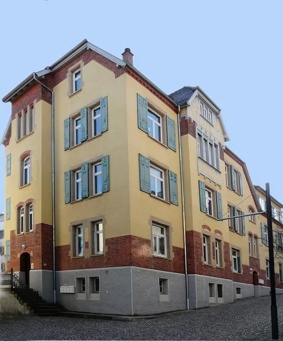 Nordostansicht, Januar 2008. Foto: Dietmar Hencke (StadtA SHA Server Häuserlexikon)