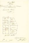 Grundriss des III. Stocks von 1864, für Umbauten am Wohnhaus der Bachmühle (StadtA Schwäb. Hall 27/550)