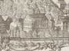 Ausschnitt aus den Kupferstich-Briefkopf einer „Handwerkskundschaft“ von 1782. Vorlage 1778 gestochen von Johann Georg Horlacher in Schwäbisch Hall (StadtA Schwäb. Hall S10/1723)