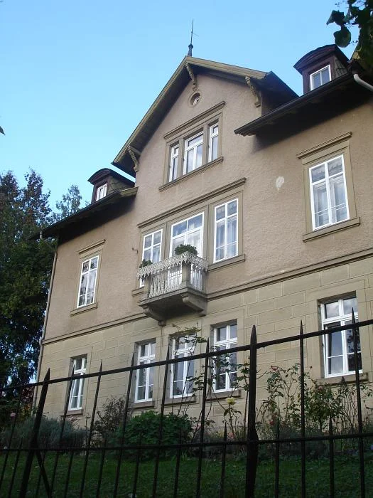 Blick auf die Mitte des Hauses, November 2007. Foto: Daniel Stihler (StadtA Schwäb. Hall DIG 00119)