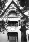 Eingang vor dem Umbau, wohl Anfang 1920er Jahre (StadtA Schwäb. Hall FS FS 01057)