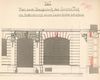 Ansicht der Schaufenster im Erdgeschoss zu einem geplanten Umbau durch „Conditor Fink“ von 1893 (Stadt Schwäbisch Hall, Baurechtsamt, Bauakten Am Markt 10)