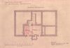 Grundriss des Untergeschosses zum Umbau des Hauses als Banndienststelle der HJ 1943 (Baurechtsamt Schwäb. Hall, Bauakten)