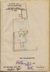 Keller-Grundriss zum Umbau des Haupthauses und Anbau eines „Pissoirgebäudes“, 1950 (StadtA SHA 21/0456)
