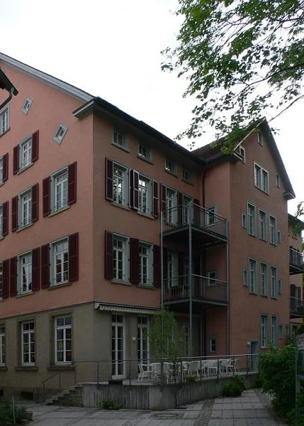Rückansicht. Bild aus dem Juni 2007. Foto: Dietmar Hencke (StadtA Schwäb. Hall DIG 03802)