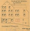 Einbau eines Schlafzimmers im Erdgeschoss, Ansicht der Fassade von 1904 (Baurechtsamt SHA, Bauakten Am Markt 13)