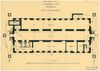 Grundriss für das Untergeschoss des „Zellengebäudes“, Stand Juni 1899 (StadtA Schwäb. Hall S06/P06792)