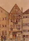 Ausschnitt aus einem Gemälde, wohl vom Anfang des 20. Jahrhunderts (StadtA Schwäb. Hall FS 07929)