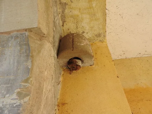 Angel des Tores, Bild von 2016. Foto: Günter Albrecht (StadtA Schwäb. Hall DIG 07365)