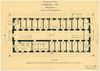 Grundriss für das Erdgeschoss des „Zellengebäudes“, Stand Juni 1899 (StadtA Schwäb. Hall S06/P06793)