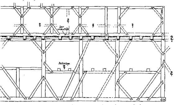 Plan des Fachwerks. Plan: Albrecht Bedal (StadtA SHA Server Häuserlexikon)
