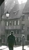 Bild aus den 1930er Jahren - Blick durch das Weilertor (StadtA Schwäb. Hall AL/0040)