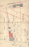 Lageplan zur Erweiterung des Hauses, 1900 (StadtA SHA 27/371)