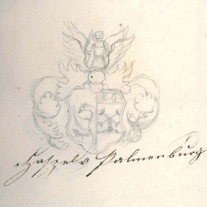 Wappen Haspel (von Palmenburg) 