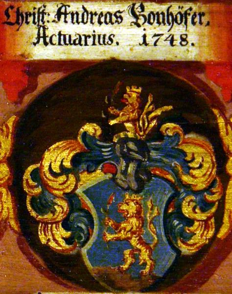 Wappen Bonhöffer 